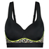 HKMX Sports bra The All Star Level 2, Black