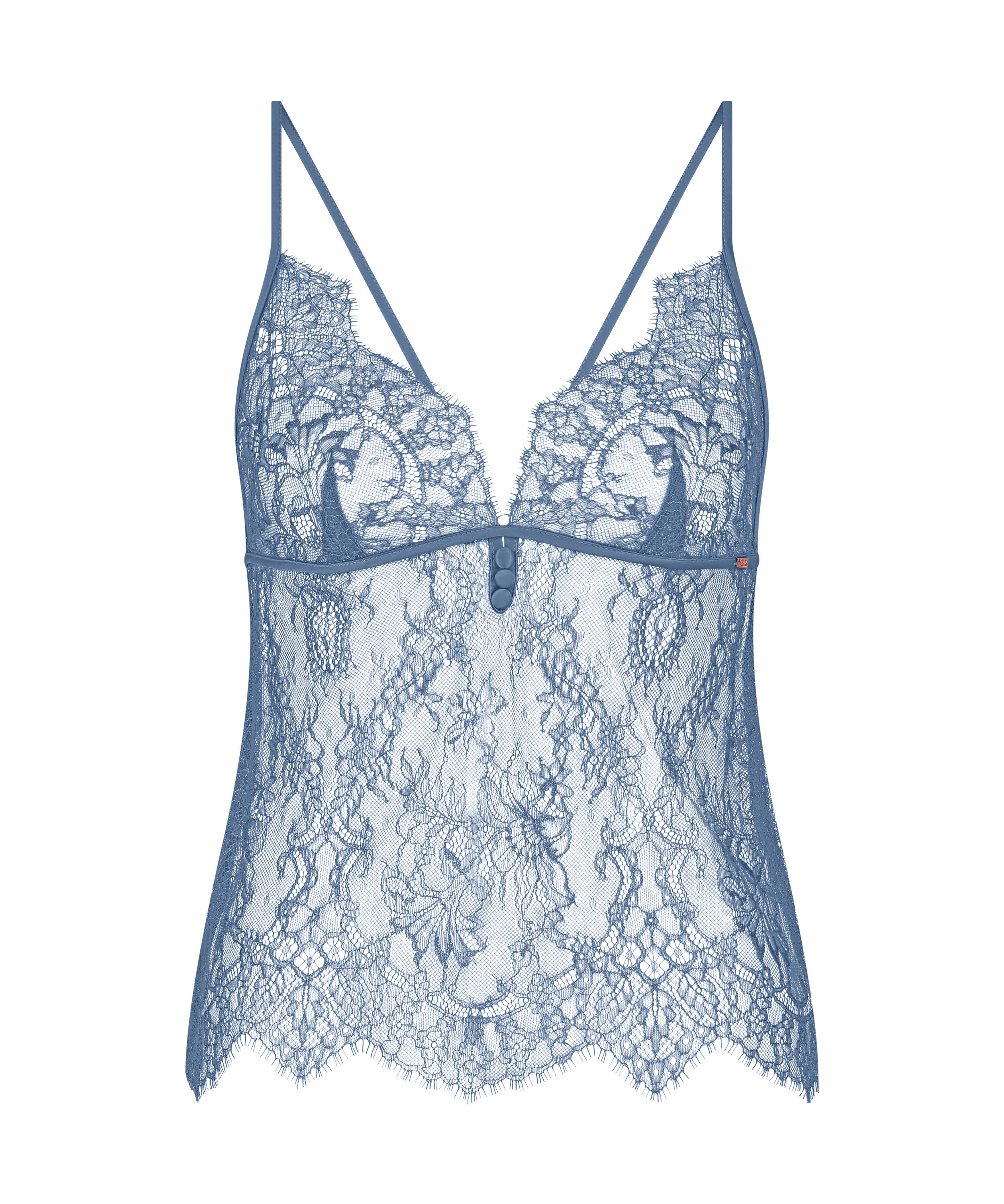 Delphine Lace Cami, Blue