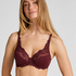 Diva Non-Padded Underwired Bra, Purple