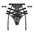 Ivy high waist thong, Black