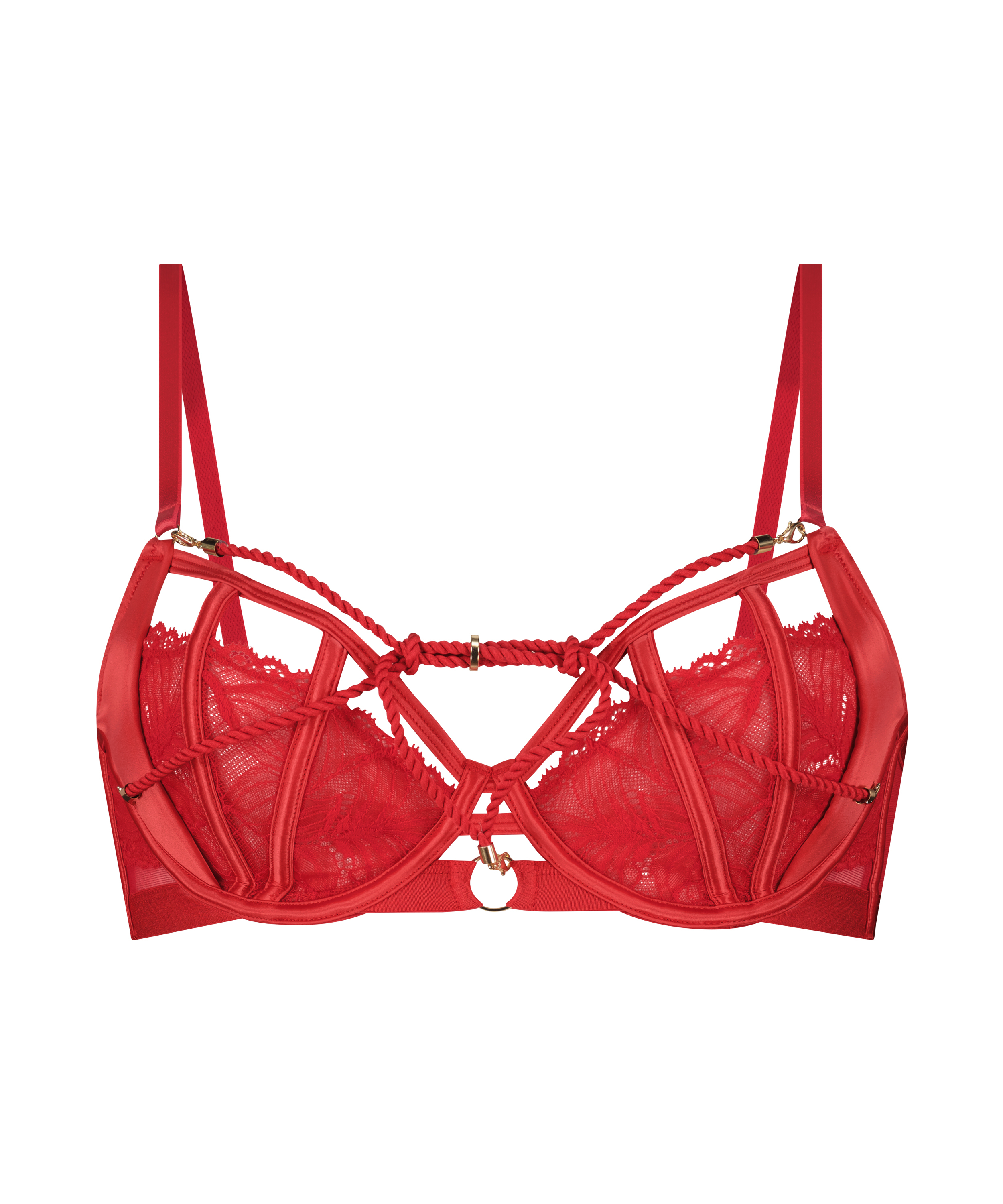 Bellini Non-Padded Underwired Bra, Red, main