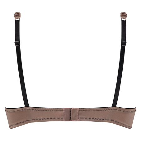 Padded underwired push-up bra Giselle, Brown