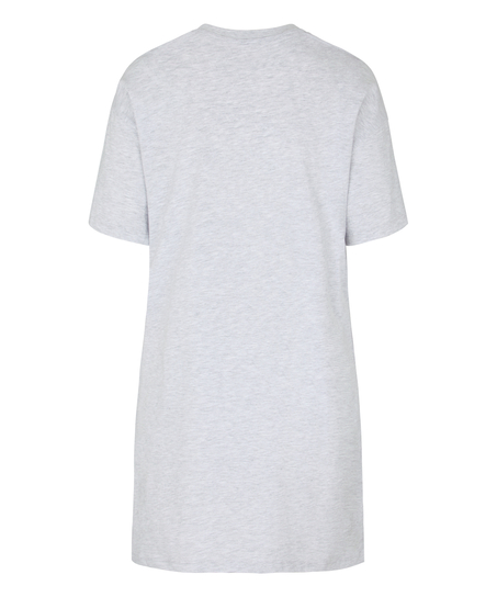 Roundneck Nightshirt, Gray