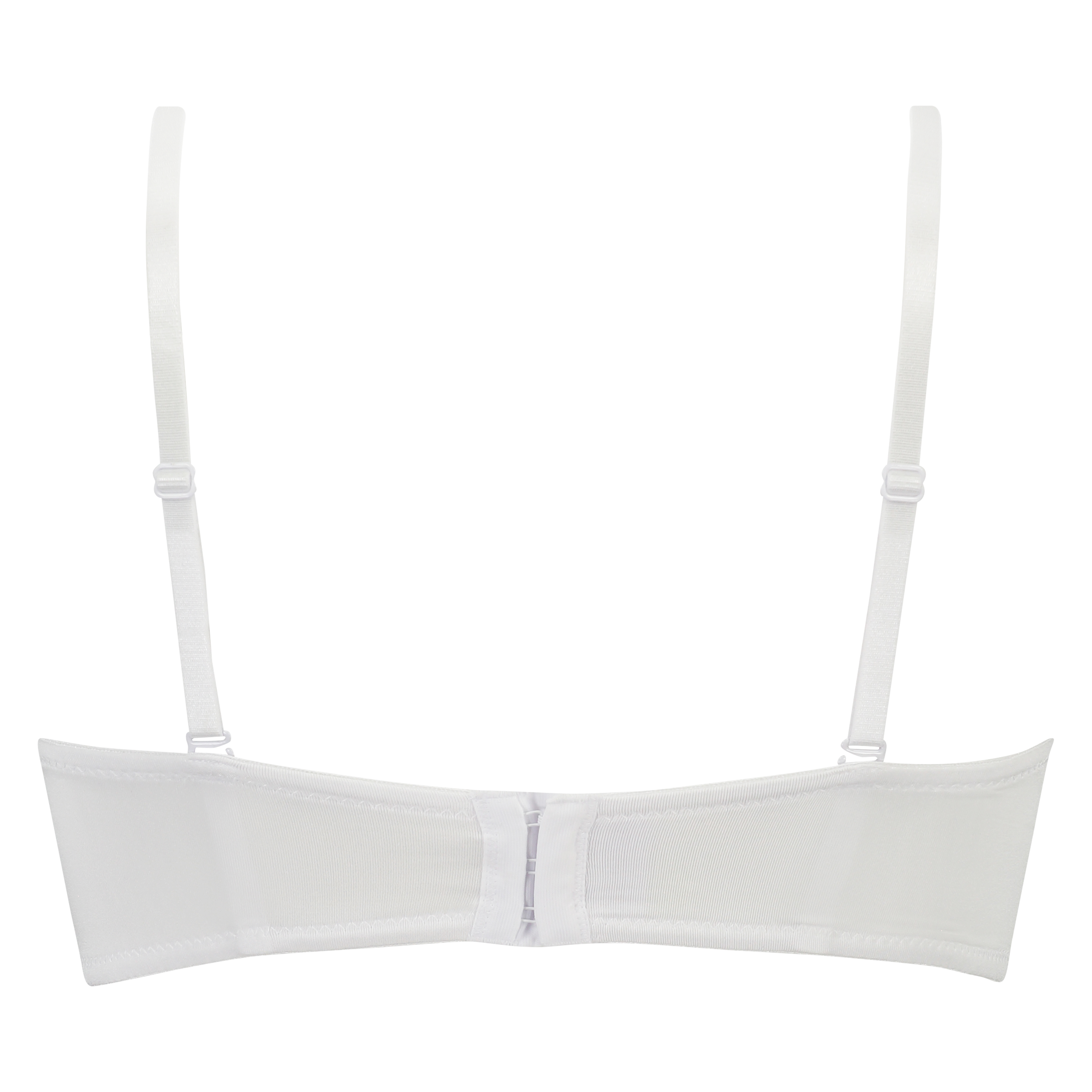 Padded Underwired Strapless Maximizer Bra, White, main