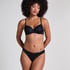Angie Padded Underwired Bra, Black