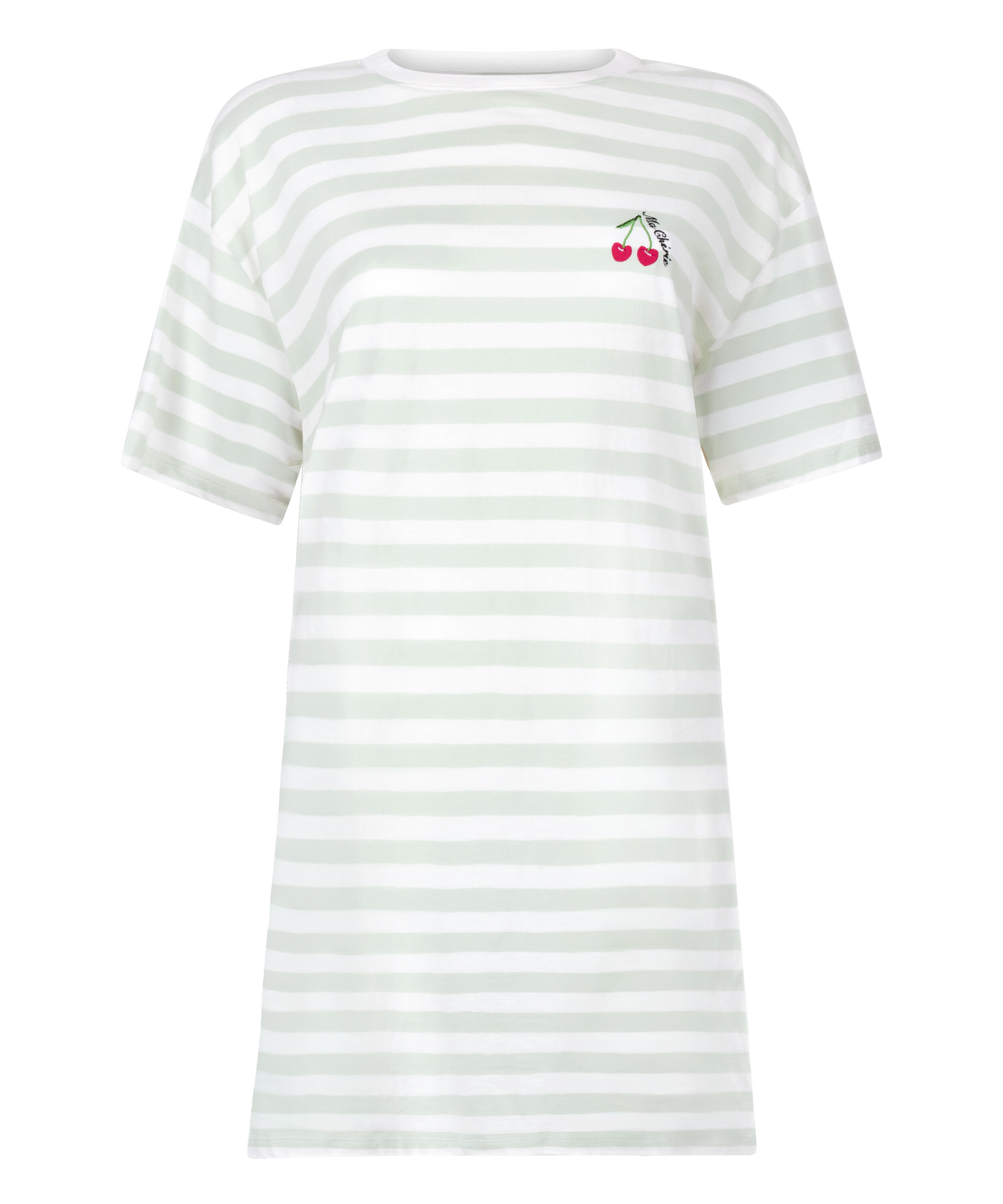 Round Neck Nightshirt, Green