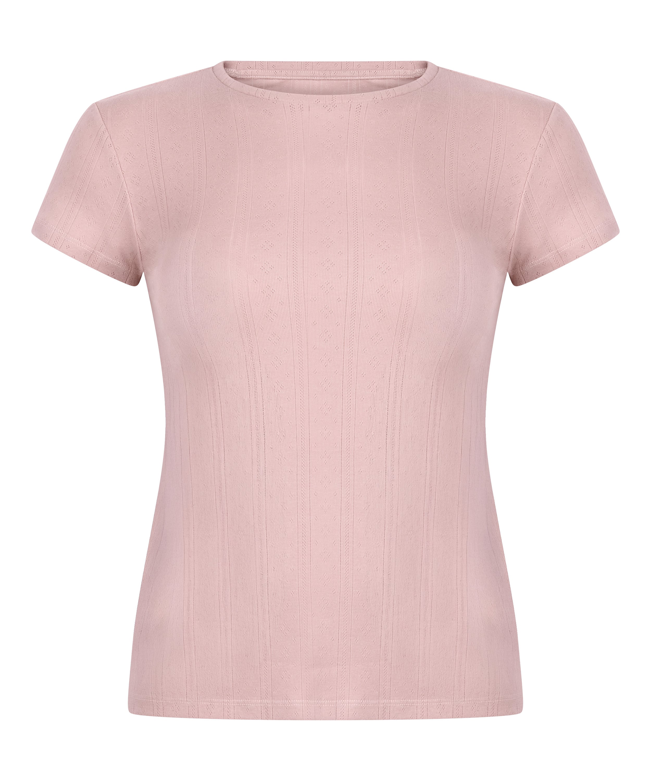 Pointelle Top, Pink, main