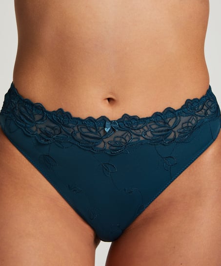 Diva High Knickers, Blue