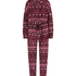 Onesie fleece, Red