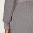 Tall Brushed Rib Pyjama Pants, Gray