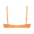 Plunge Padded Underwired Bra, Orange
