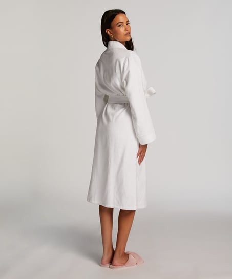 Quilt Bathrobe, Purple