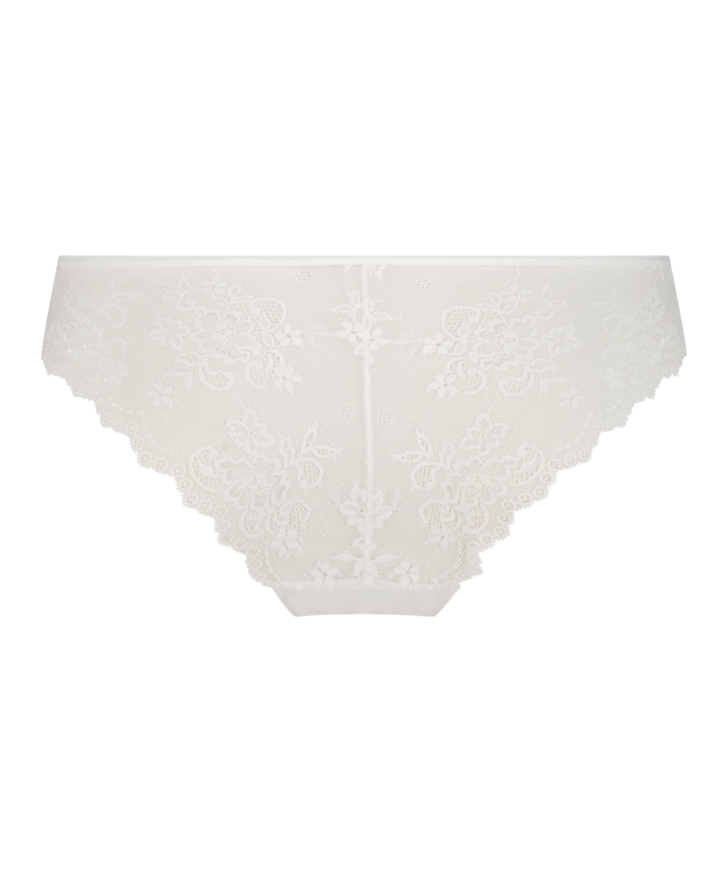 Invisible Lace Back Brazilian, White, main