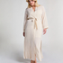 Satin Kimono, White