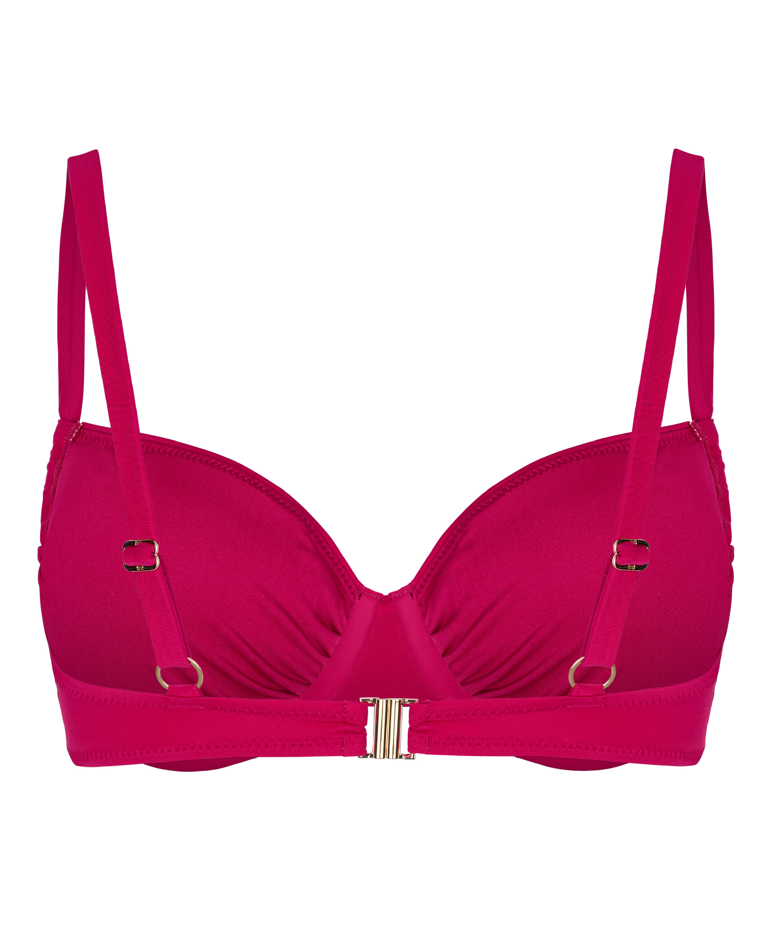 Padded Underwired Bikini Top Bardolino, Pink, main