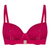 Padded Underwired Bikini Top Bardolino, Pink