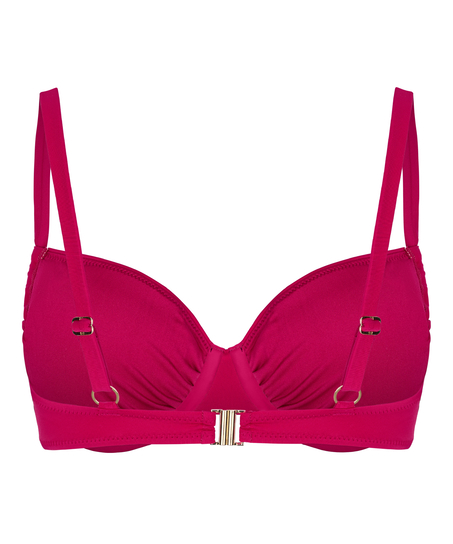 Padded Underwired Bikini Top Bardolino, Pink