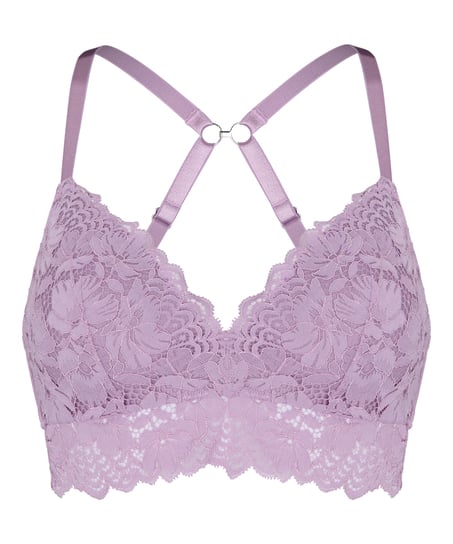 Andrea Padded Non-Wired Bra, Purple