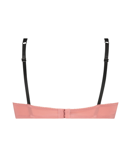 Secret Lace Padded Underwired Bra, Pink