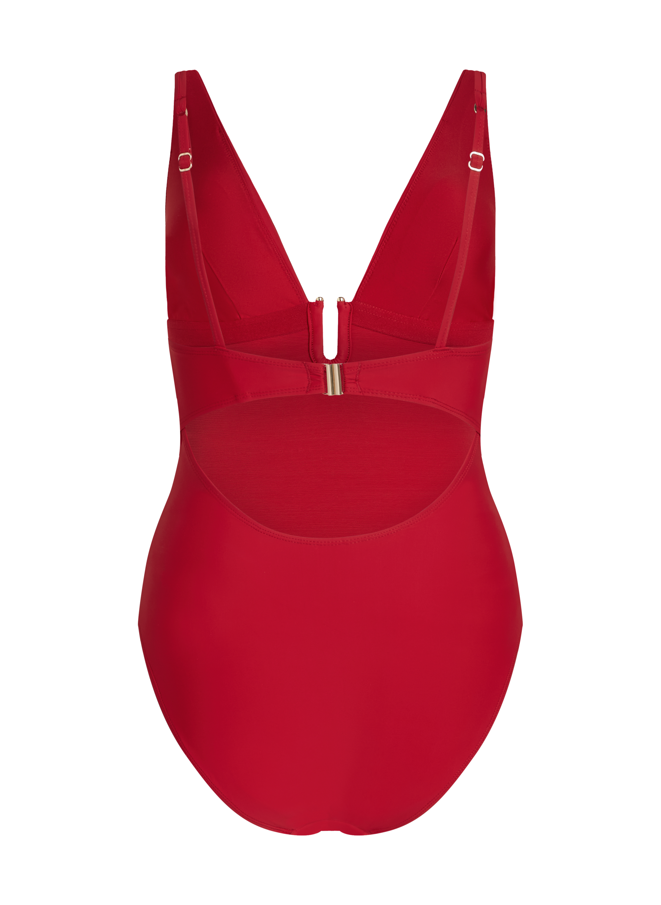 Luna Shaping Swimsuit, Red, main