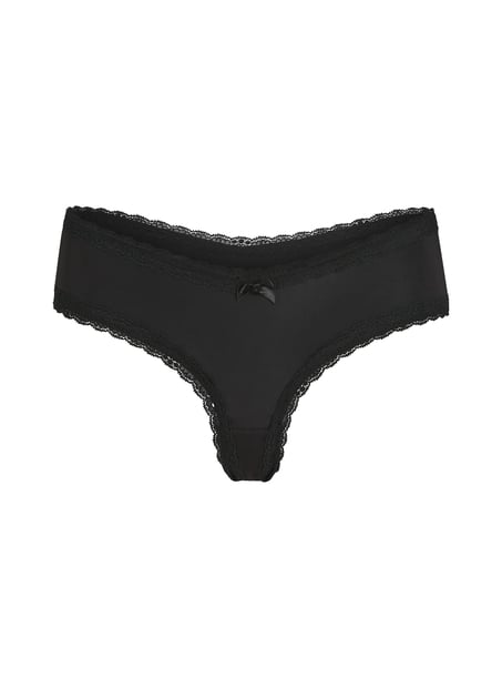London V-shaped Brazilian, Black