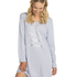 Nightie V-neck, Blue