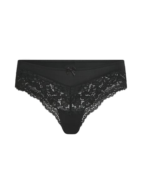 Valencia Brazilian Shorts, Black