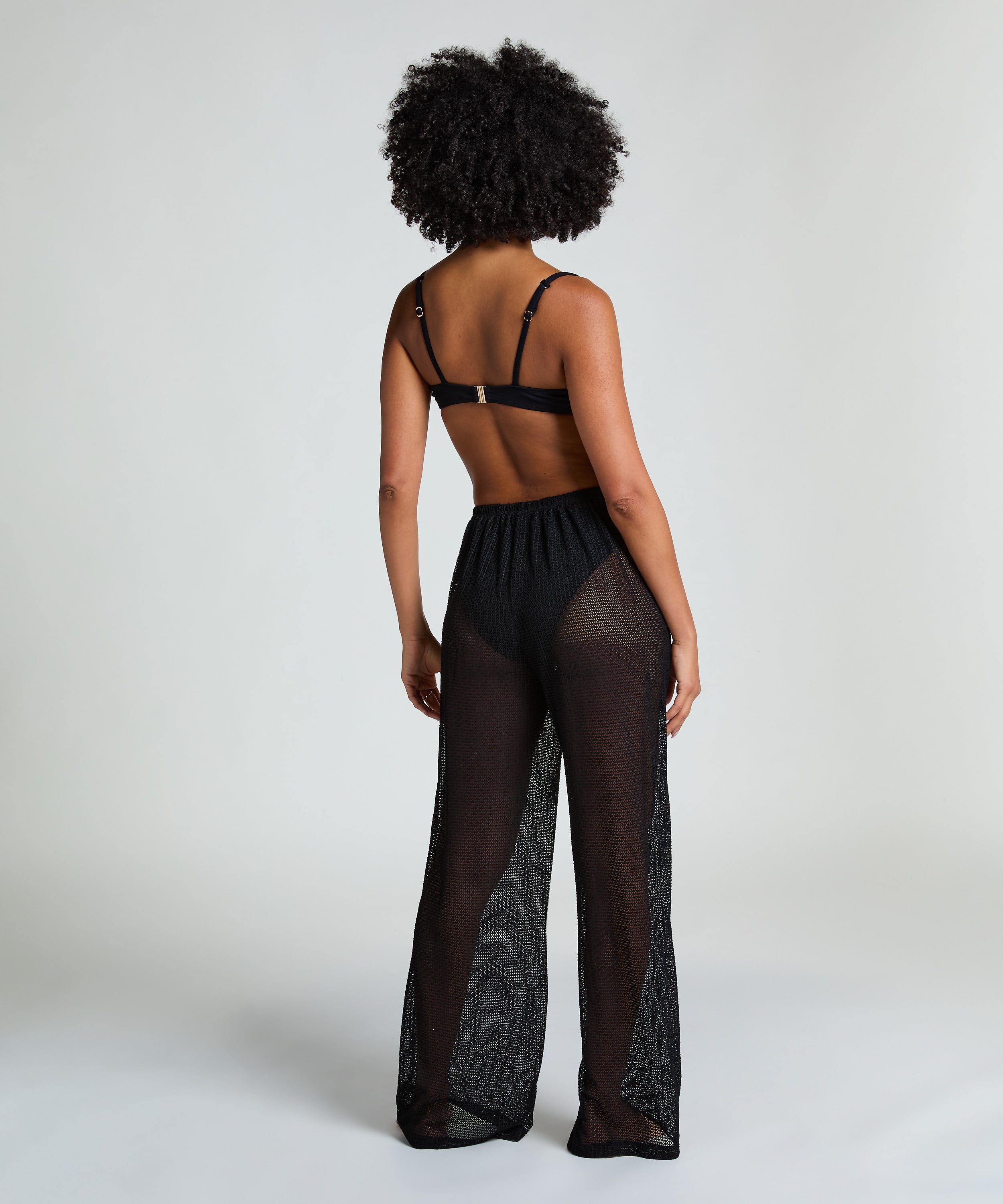 Beach Knit Pant, Black, main