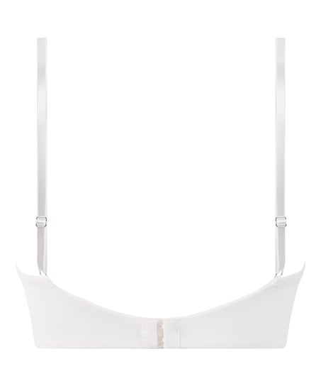 Lauren Padded Underwired Longline Bra, White