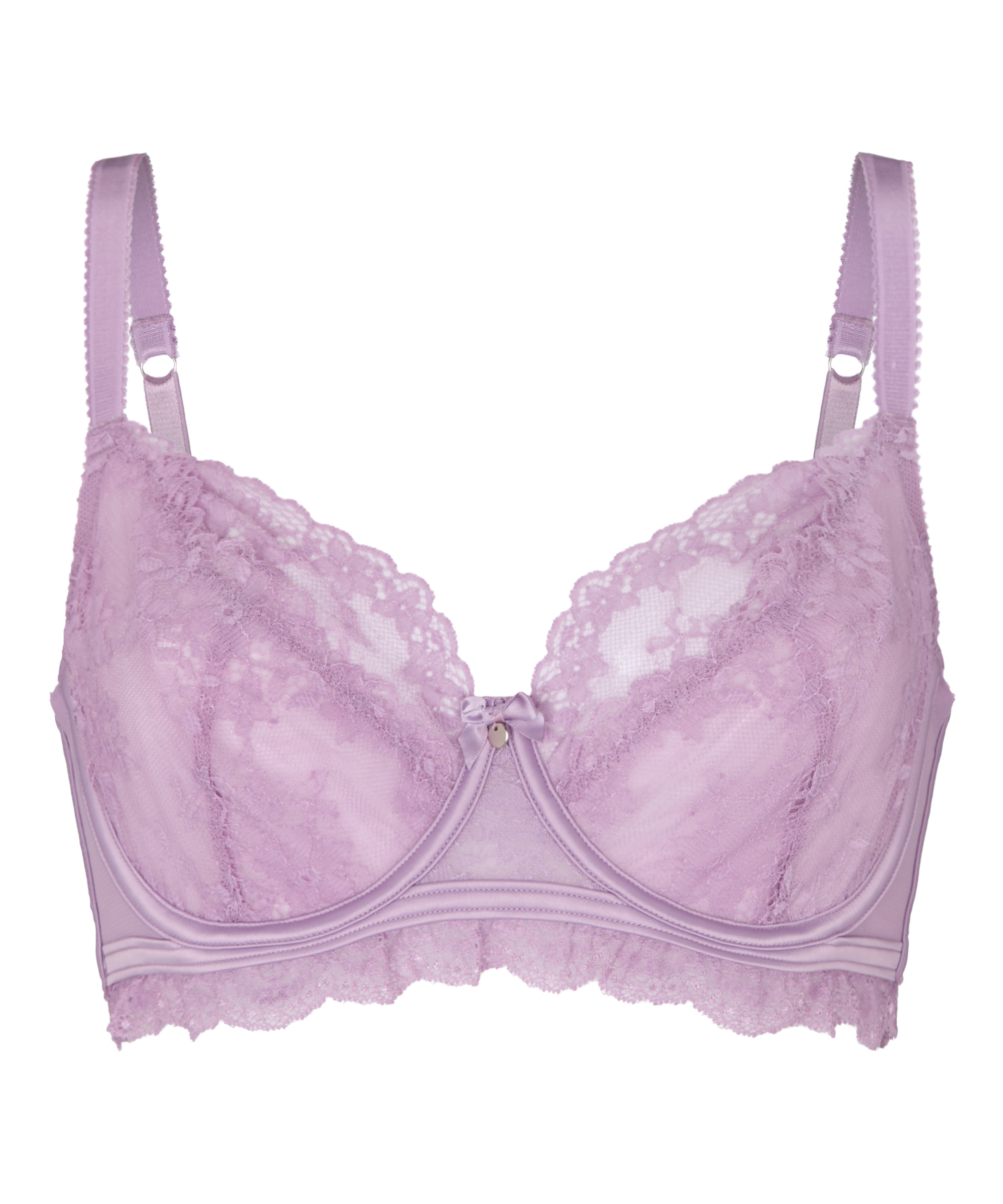 Non-Padded Underwired Bra Naomi, Purple, main