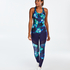HKMX High waisted sport legging print level 2, Blue