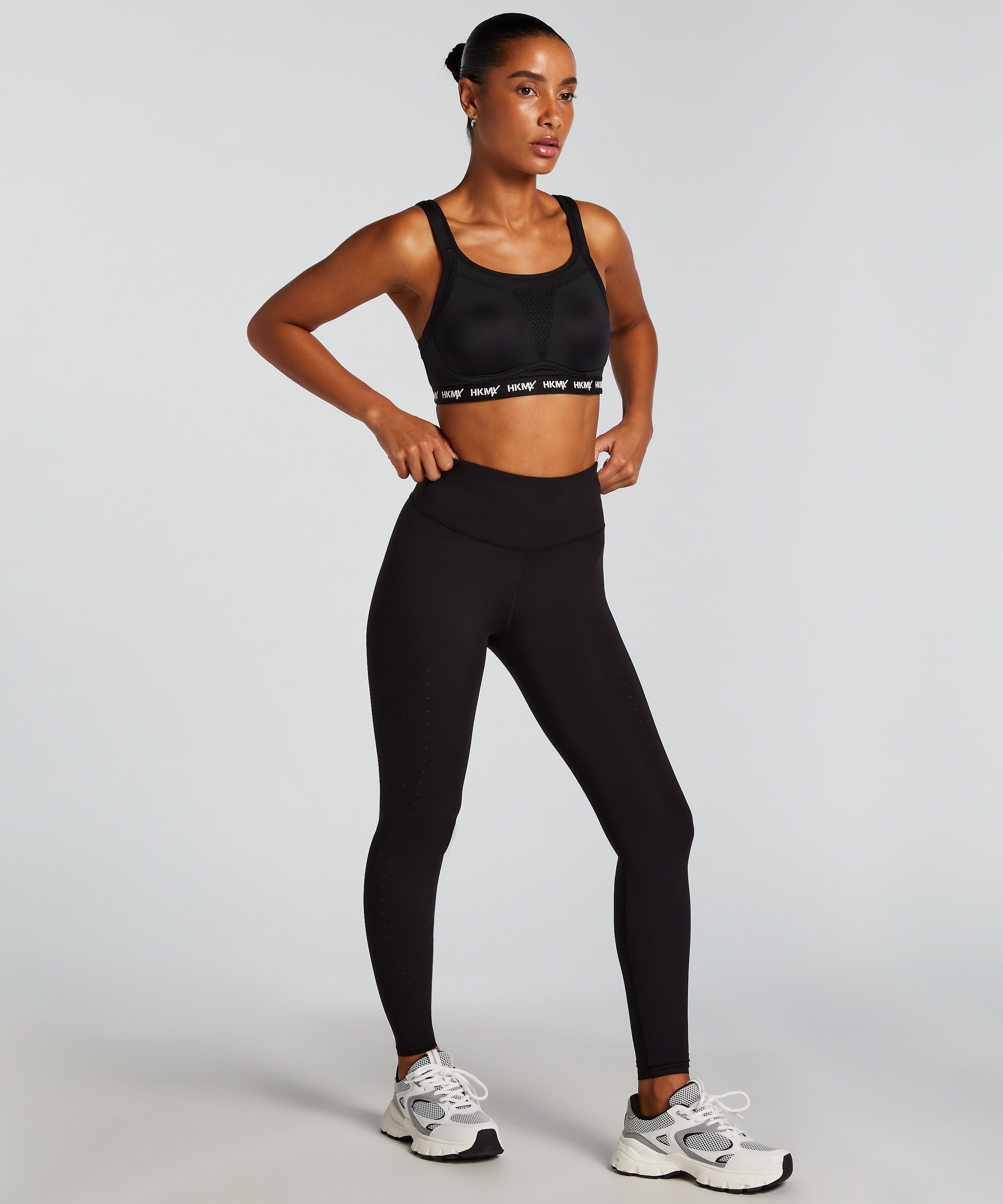 HKMX Sports bra The Elite Level 3, Black, main