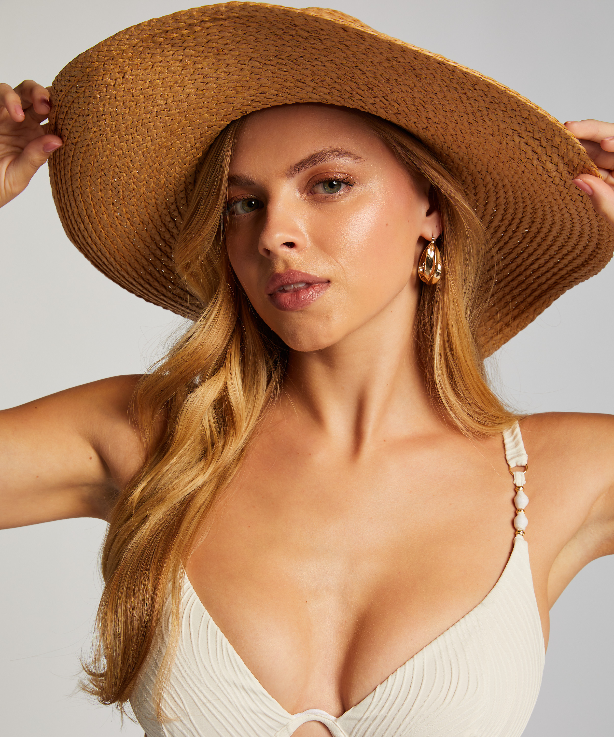 Floppy Hat, Brown, main