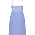 Nora Lace Slip Dress, Blue