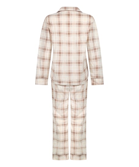 Pyjamaset Polar Fleece, White