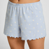 Short Pointelle, Blue