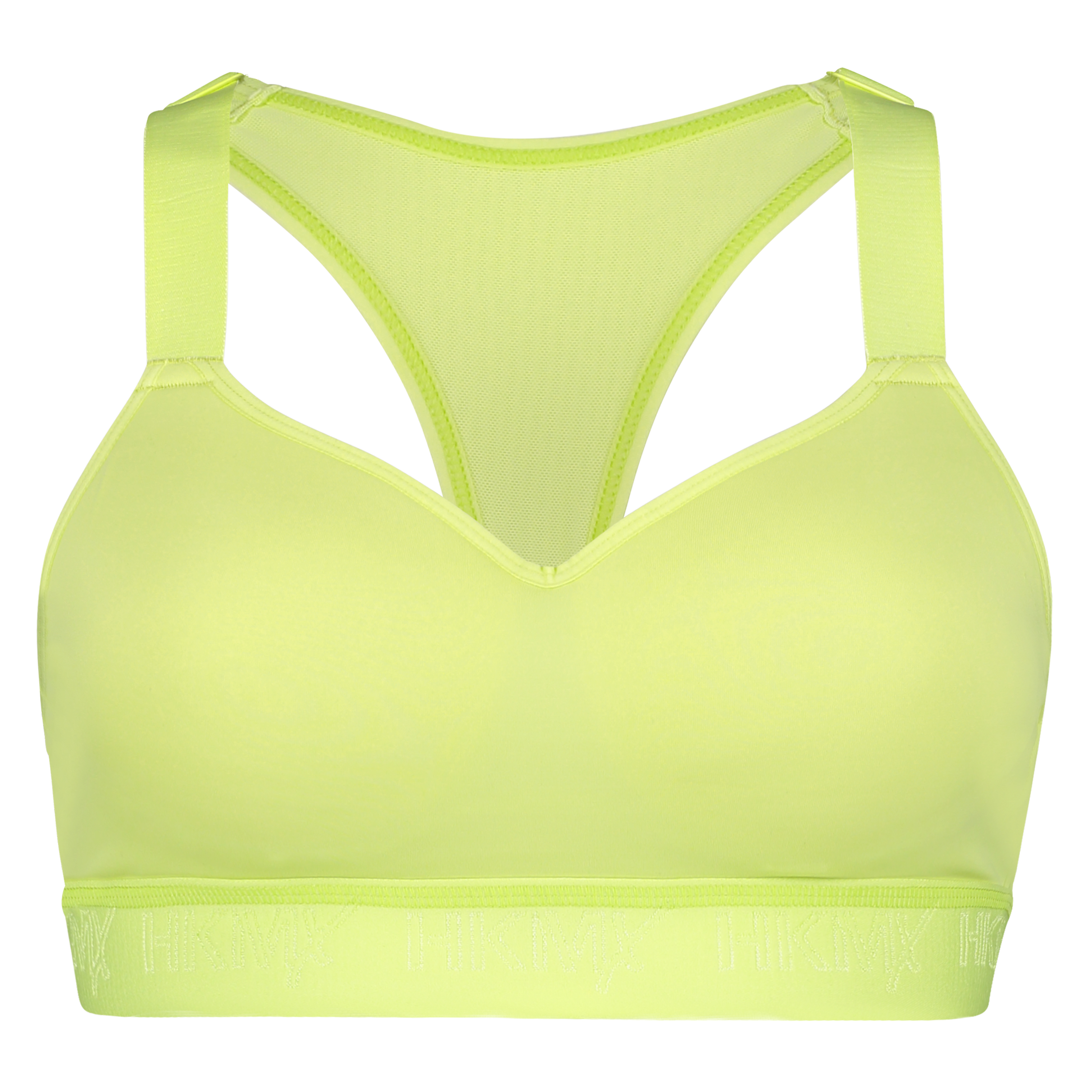 HKMX Sports bra The All Star Level 2, Yellow, main