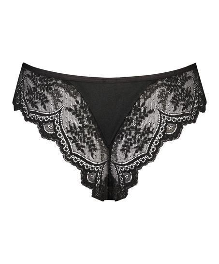 Heira High Leg Brazilian, Black