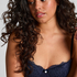 Marine Padded Underwired Bra, Blue