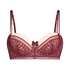 Kriss padded strapless underwired bra I AM Danielle, Red