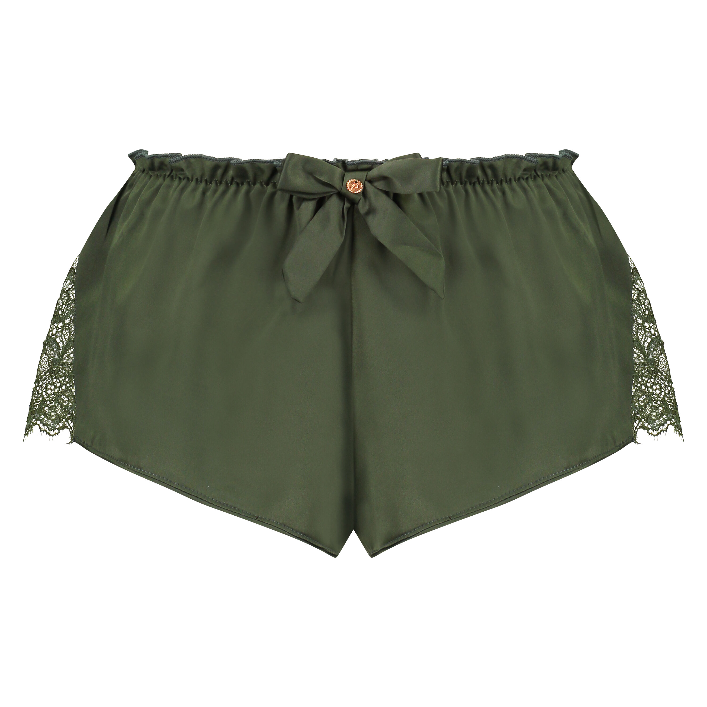 Blogger Pamela_rf Serendipity Satin Shorts, Green