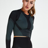 HKMX The Motion Crop Top, Green