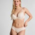 Plunge Padded Underwired Bra, Orange
