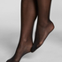 Stockings 30 Denier Lace Anti Ladder, Black
