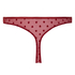 Highleg Thong Phoebe, Red