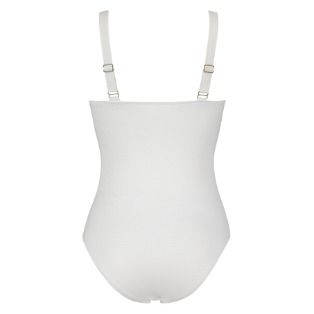Scallop Dreams Ocean Swimsuit, White