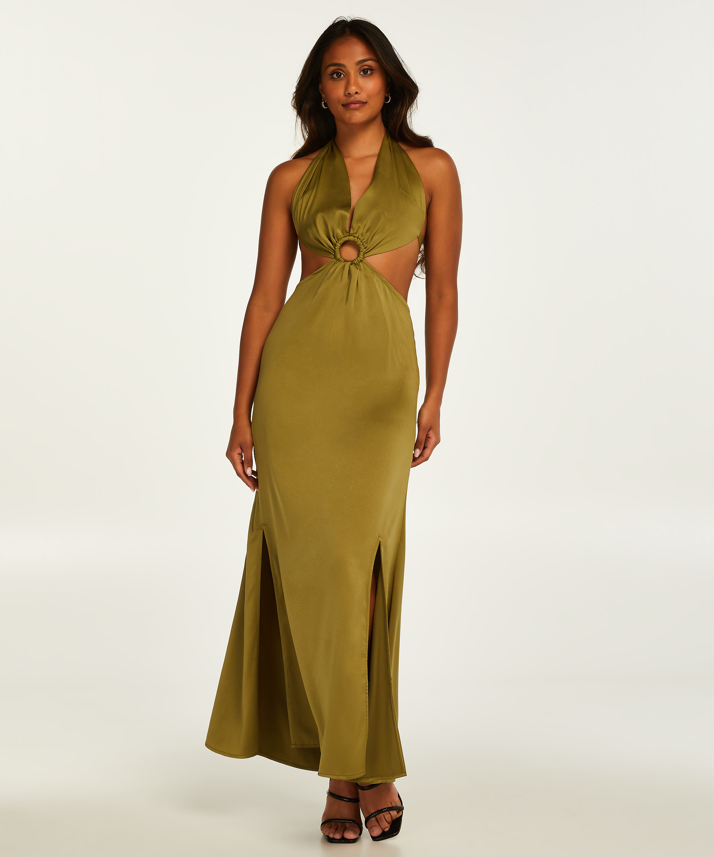 Maxi Dress, Green, main
