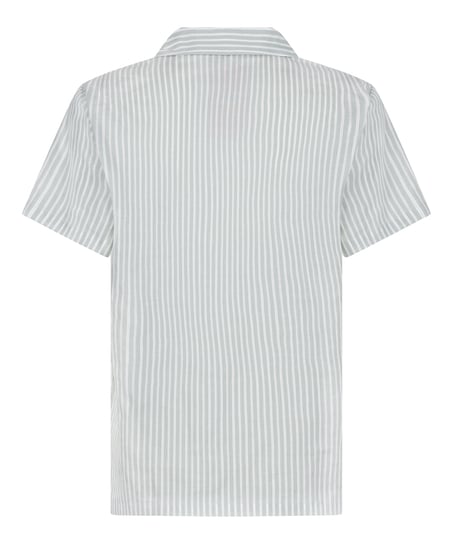 Jacket Woven Stripe, Green