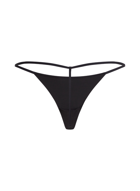 Seamless thong, Black