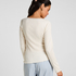 Top Jersey Lace, White